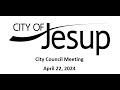City Council Meeting April 22, 2024