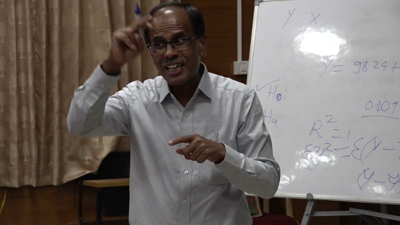 Department Of Economics One Day Special Lecture on “AN INTRODUCTION TO BASIC ECONOMITRICS”  Part 4