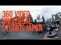 Walking Around Universal Studios Japan in 360 - VLOG #013