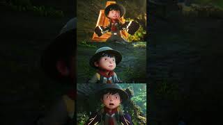 Boboiboy Ais &amp; gempa 😎😎 #shortvideo #boboiboy #shorts #fyp