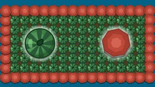 Starve.io Watermelon Farm in Reidite Base on Sea