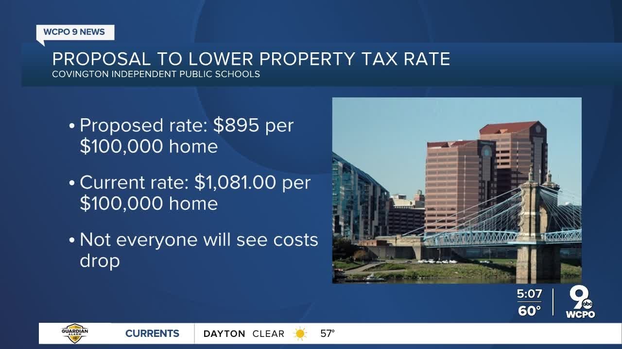 Covington Public Schools considers lower tax rate YouTube