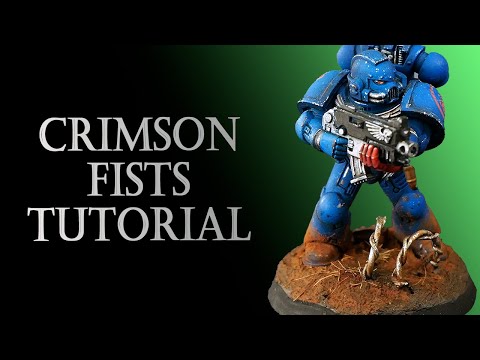 How to Paint Crimson Fists Space Marines