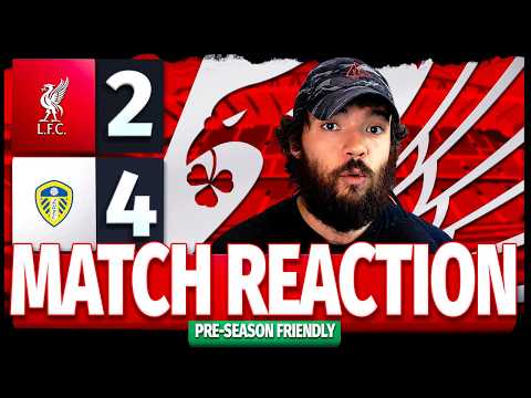 Liverpool 2 Leeds 4! NOT GOOD ENOUGH!