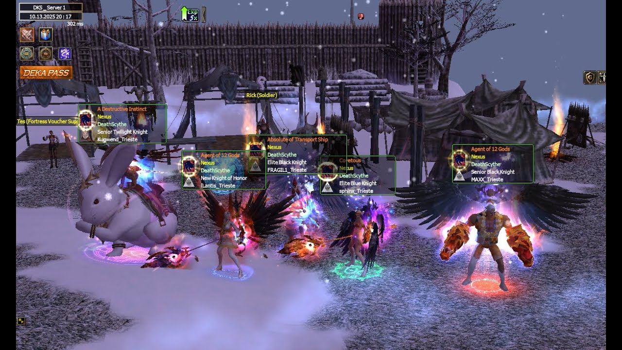 Dekaron ubifun Best Guild lvl 185-209 DeathScythe
