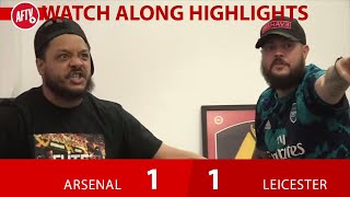 NO WAY! DT, Troopz & TY React To Arsenal's Draw With Leicester! | Watch Along Highlights