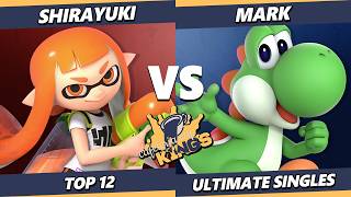 Cafeteria Cup Kings - Shirayuki (Inkling) Vs. Mark (Yoshi) Smash Ultimate - SSBU