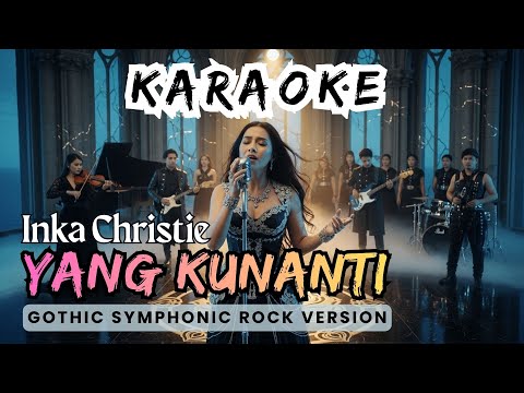 Video thumbnail for KARAOKE 🎤 Yang Kunanti 🎻 Inka Christie | Versi Gothic Symphonic Rock Megah 💫
