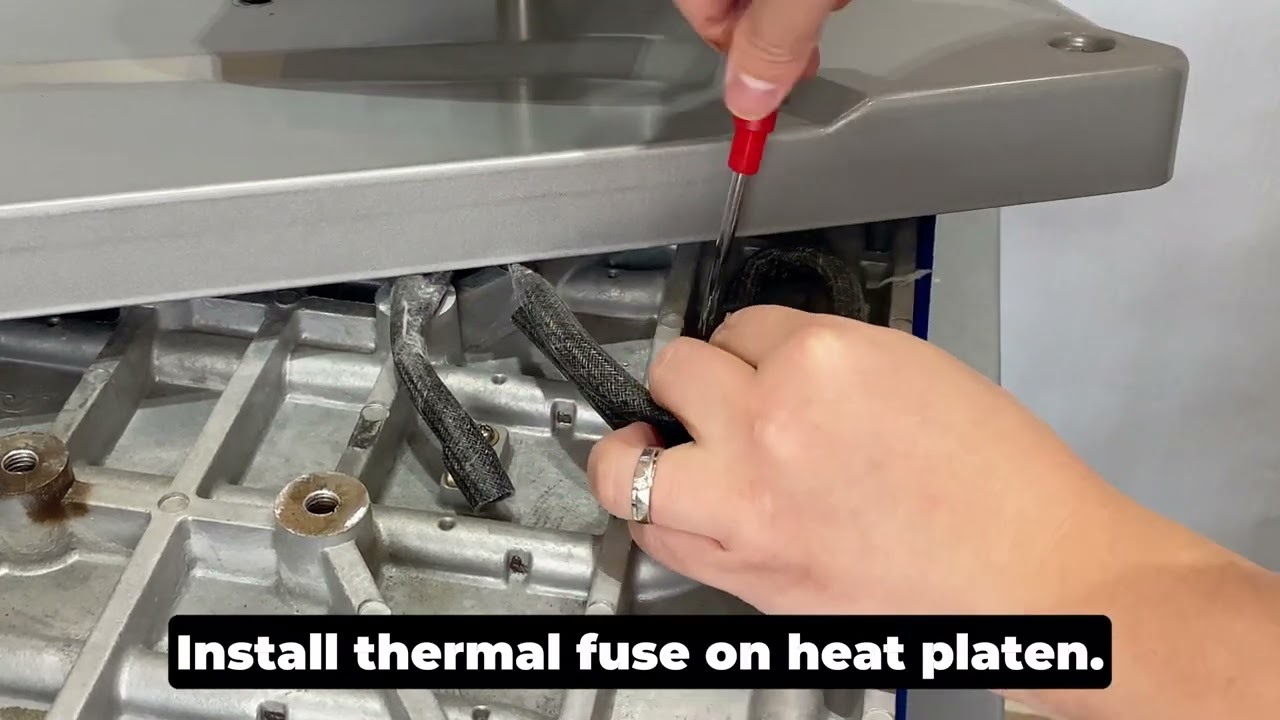 How to Fix Heat Press Machine Non-Heating | Thermal Fuse Ver. 1 |