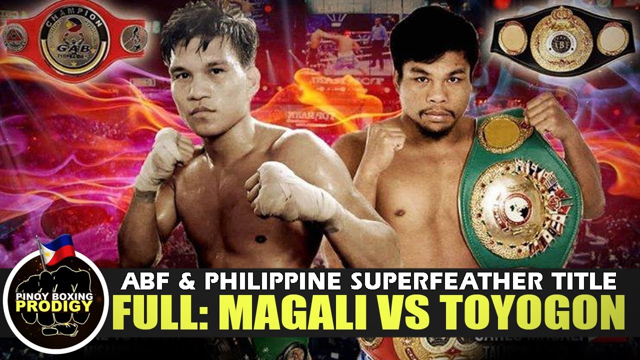 FULL FIGHT: Carlo Magali vs Al Toyogon | ABF & Philippine Super Featherweight Championship