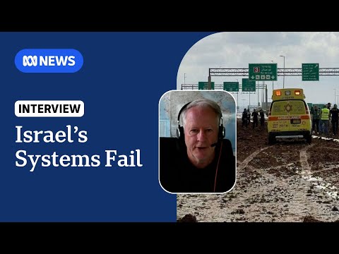 Two air defence systems fail as Houthis hit near Israel’s airport | ABC NEWS Episode cover