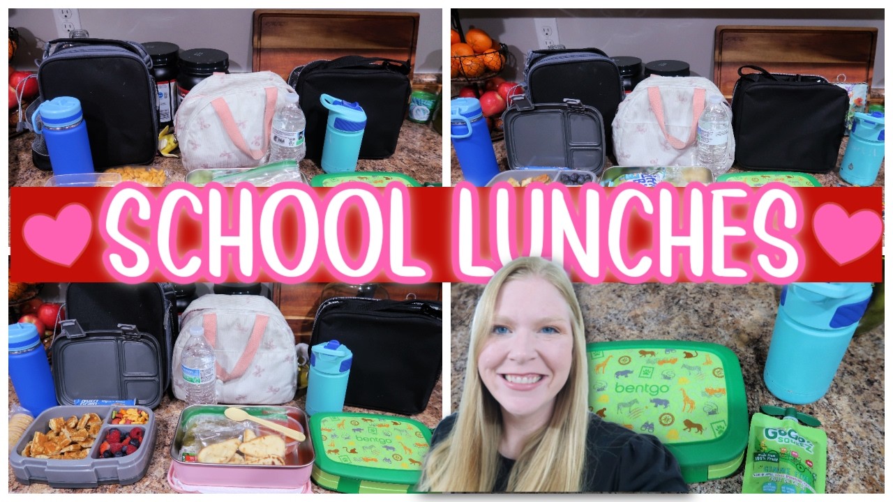 Они вернулись! | Школьные ланч-боксы на неделю!