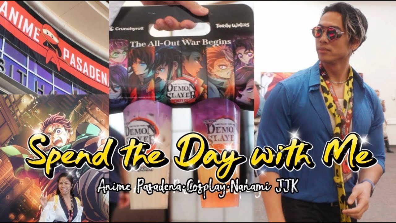 Spend the day with me Vlog | Anime Pasadena+Cosplay | BTS Vendor at Anime Pasadena 2025