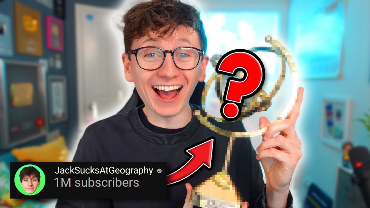 I Got Jack a CUSTOM YouTube Award
