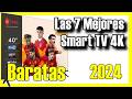 🔥 Las 7 MEJORES Smart TV 4K BUENAS y BARATAS de Amazon [2024]✅[Calidad/Precio] Pantallas 4K