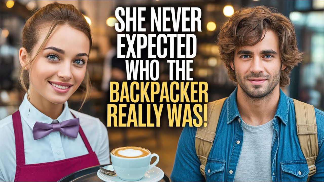 INCREDIBLE TURNAROUND: WAITRESS DISCOVERS the SURPRISING TRUTH about the BACKPACKER in her CAFE!