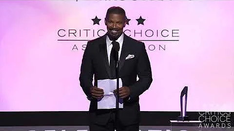 Jamie Foxx Makes a Surprise Appearance (Full Speech)