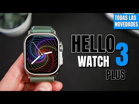 Reloj Inteligente Hello Watch 3 Plus, Smartwatch