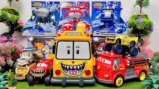 13 minutes of satisfying unboxing, cool Super Wings Space Base Set Series ASMR | Review Toys