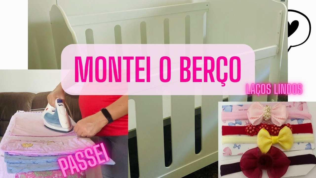 MONTEI MÓVEIS QUARTO BEBÊ | PASSEI LAVEI E MUITO …. 