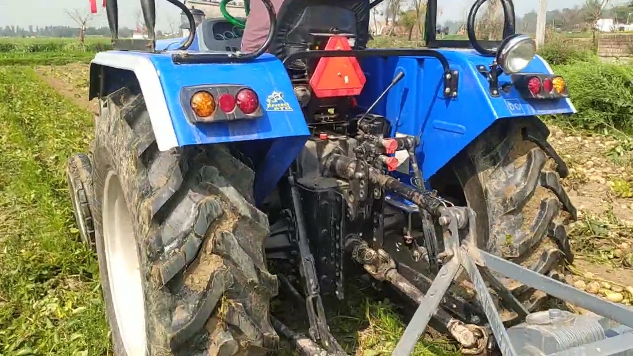 Sonalika DI 745 ka sath aalu khodni machin #videoviral #tranding #longvideo 