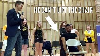 Hypnotized to Become Bodybuilders with a HILARIOUS Twist | College Stage Hypnosis Show