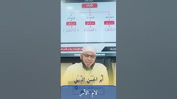 لام الأمر لفضيلة الشيخ ياسر طه الخشابي #التجويد #المصحف