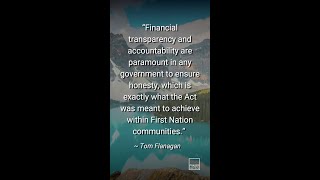 59% of First Nations are not meeting financial reporting requirements