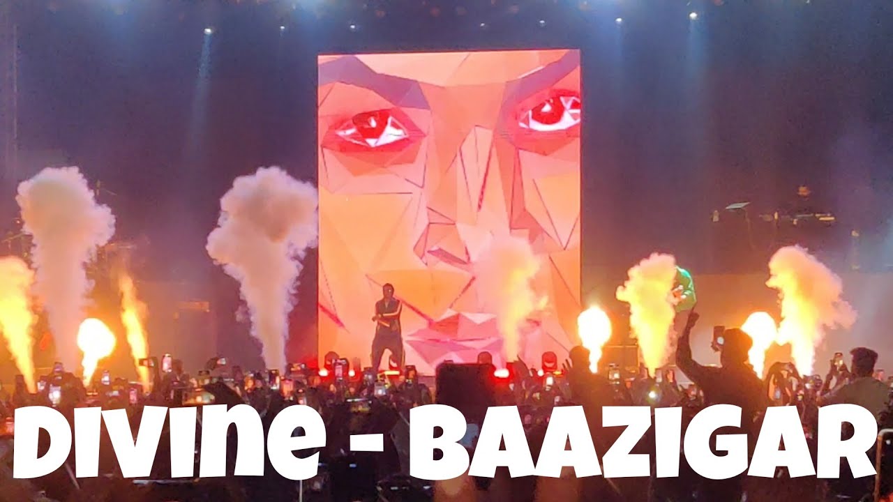 Divine - Baazigar | Official Live performance pune | 