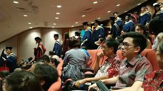 Convocation 2019 6 NTU Singapore 24 July 2019 Guests come in 2