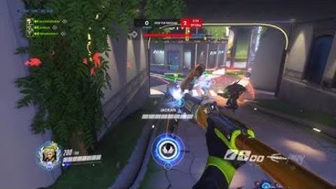 Ty teaches me how to stall the enemy Mercy