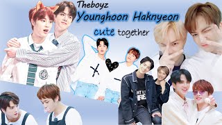 Theboyz Younghoon Haknyeon cute together