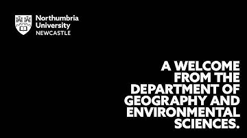 A Welcome From the Department of Geography and Environmental Sciences