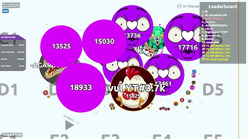AGAR.IO SERVER TAKEOVER WITH BOTS #192 || OP-BOTS.COM