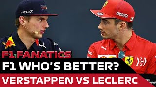 Hi guys! it is the return of driver rivalries where we compare two
drivers and ask question who's better? today exciting talents max
ve...