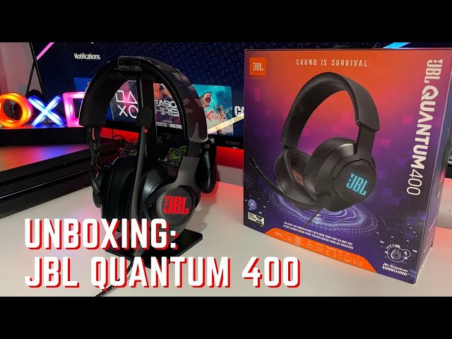 JBL Quantum 400  Review e Unboxing 