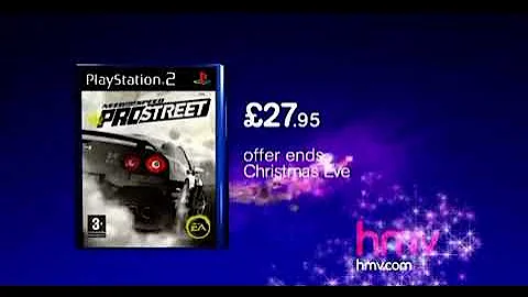 Need for Speed ProStreet PS2 HMV Advert