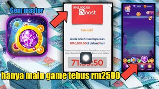 cara buat duit di aplikasi gem master betul(✓) tidak( x) screenshot 3