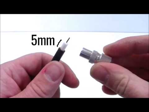 Video: How To Connect The Antenna Plug