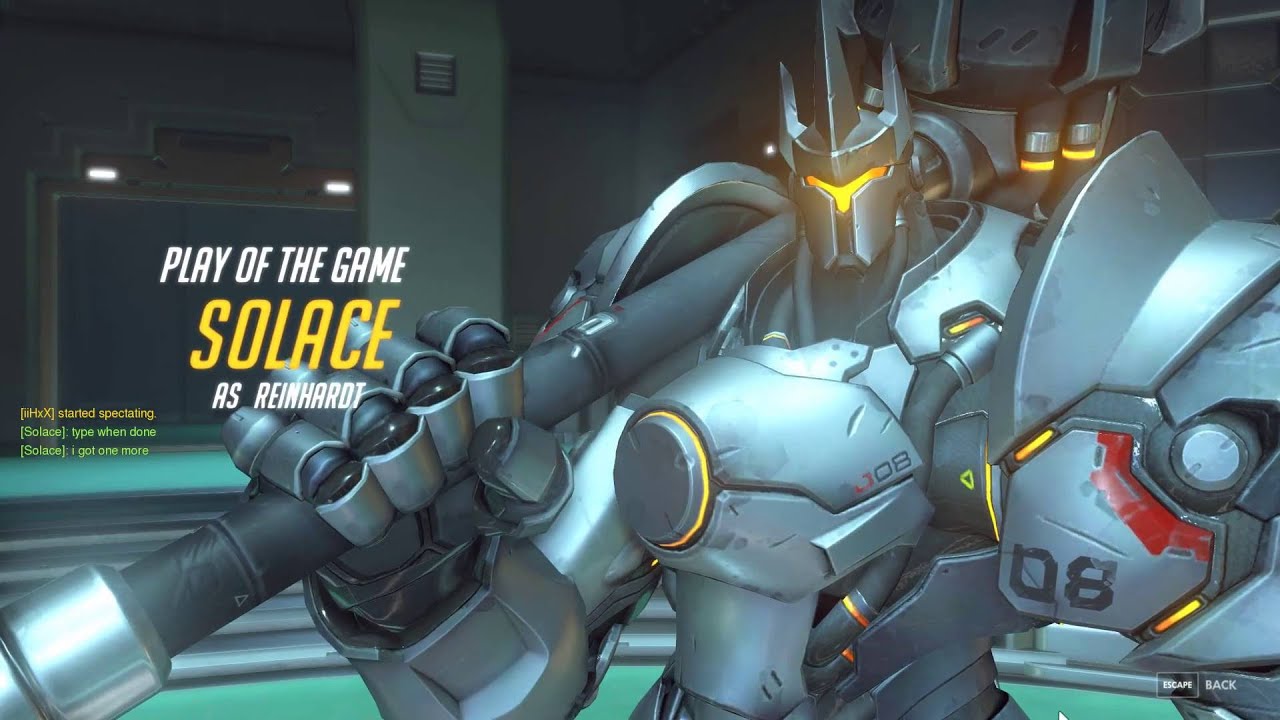 Overwatch PotG Reinhardt Hammer Time YouTube