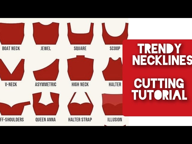 10 Trendy Neckline Cutting Techniques  Stylish Neckline Designs for  Dresses, Tops, and Blouses 