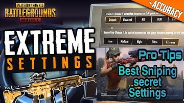 PUBG Mobile ! Best Sniper Setting in pubg / bolt action Rifle Quick Scope