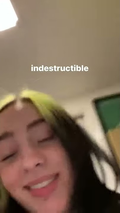 Billie Eilish I Like U Cut G billie eilish " i like your cut g " - YouTube