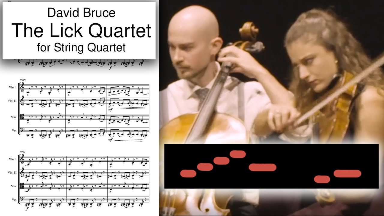 The Lick Quartet - David Bruce