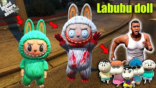 Shinchan Found Labubu Doll In Gta 5 Shinchan And His Friends Find Labubu Doll Gta V