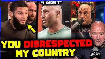 Khamzat Chimaev EXPLODES on Joe Rogan for DISRESPECTING Chechnya after Khabib’s Plane Drama, more...