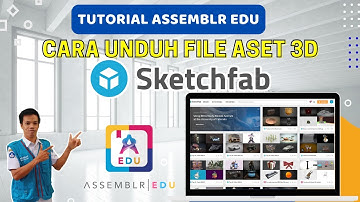 CARA MENGAMBIL FILE ASET 3D UPLOAD DI ASSEMBLR STUDIO