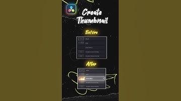 Create custom Thumbnails for any presets in Davinci Resolve #tutorial #videoediting #davinciresolve