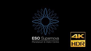 Eso Supernova 4Khdr Planetarium & Visitor Centre Logo Animation