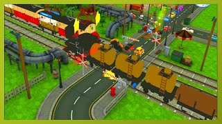 Railroad Crossing Train Simulator #27-Medium Mission Level 4 Noob Vs Pro Player screenshot 5